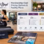 David Lloyd gym membership pricing display featuring fitness facilities, swimming pool, workout equipment, and plans.